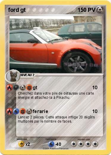 Pokemon ford gt