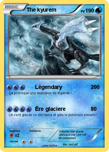Pokemon The kyurem