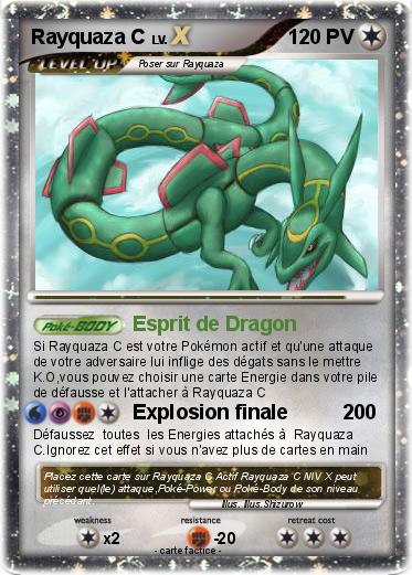 Pokemon Rayquaza C