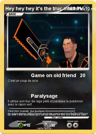 Pokemon Hey hey hey it's the truc machin