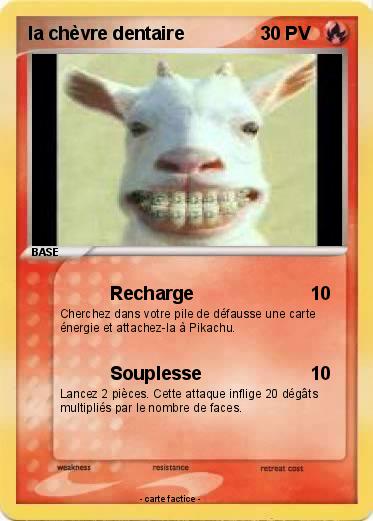 Pokemon la chèvre dentaire