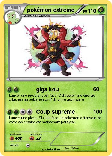 Pokemon pokémon extrême