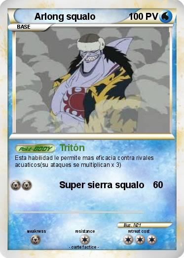 Pokemon Arlong squalo