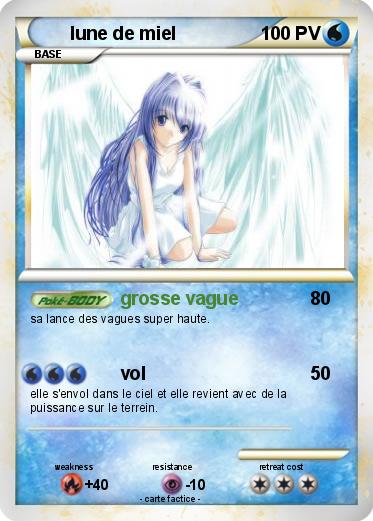 Pokemon lune de miel