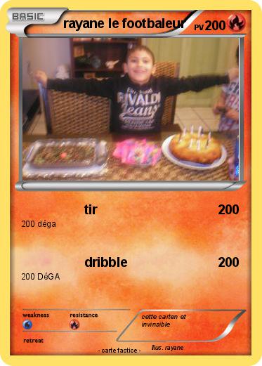 Pokemon rayane le footbaleur