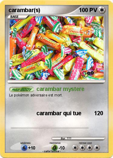 Pokemon carambar(s)