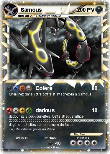 Pokemon Samous