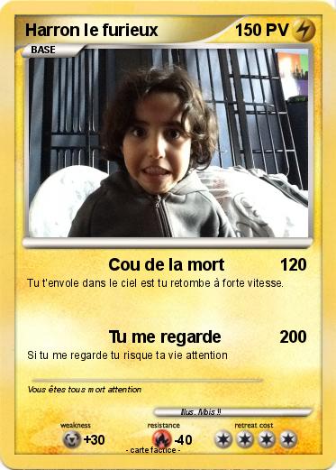 Pokemon Harron le furieux