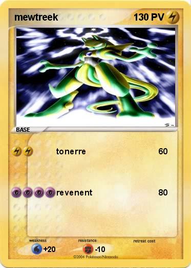 Pokemon mewtreek