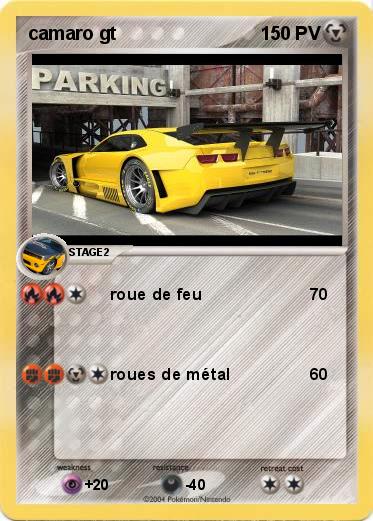 Pokemon camaro gt
