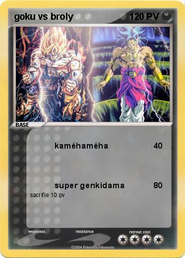 Pokemon goku vs broly