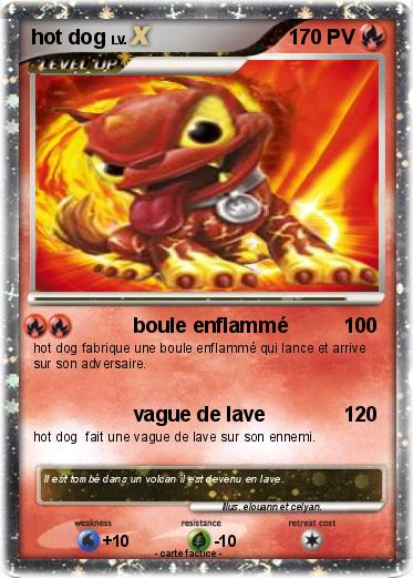 Pokemon hot dog