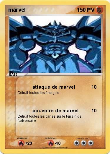 Pokemon marvel