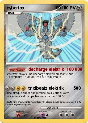 Pokemon cybertox                        100