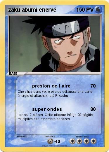 Pokemon zaku abumi enervé