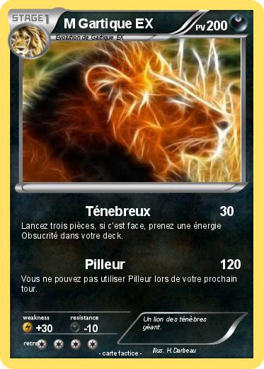 Pokemon M Gartique EX