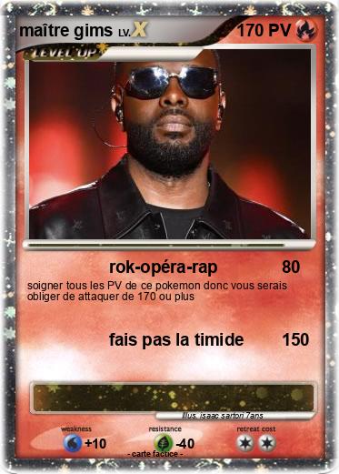 Pokemon maître gims