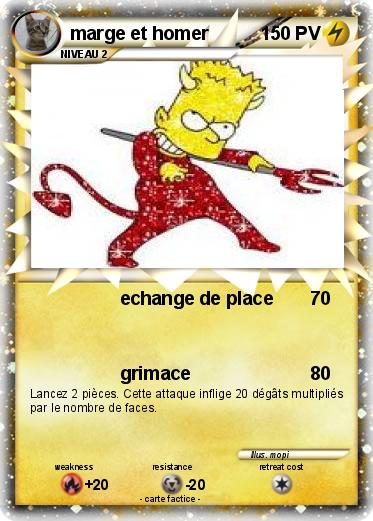 Pokemon marge et homer