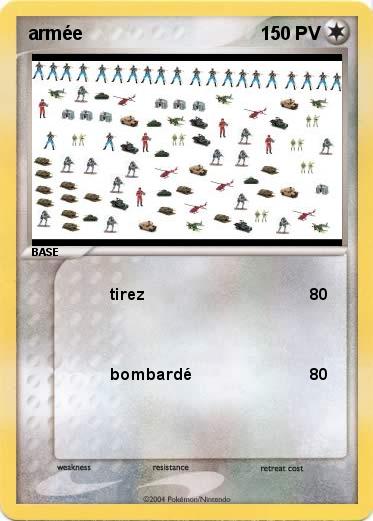 Pokemon armée