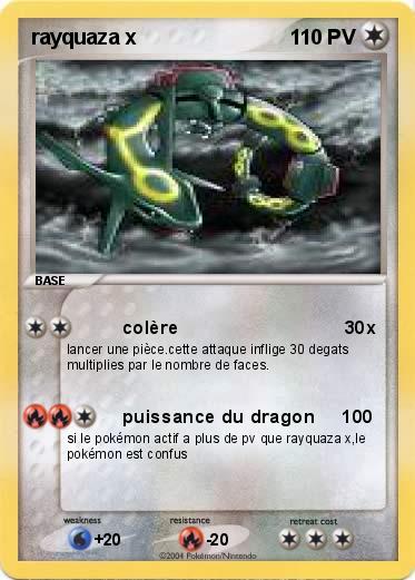 Pokemon rayquaza x