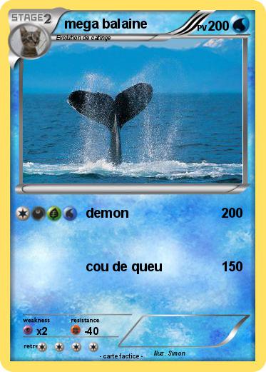 Pokemon mega balaine