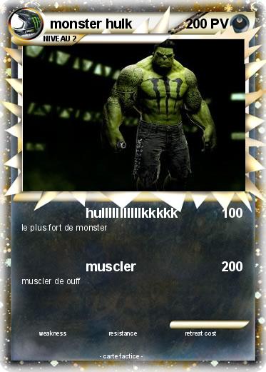 Pokemon monster hulk