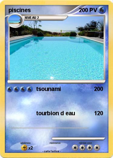 Pokemon piscines