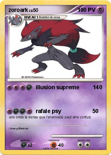 Pokemon zoroark