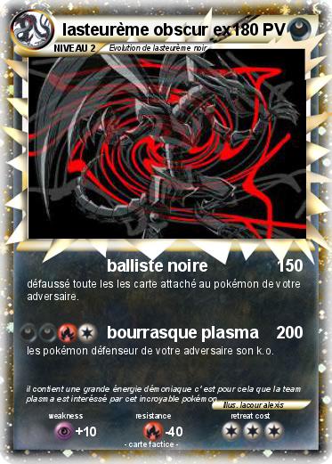 Pokemon lasteurème obscur ex