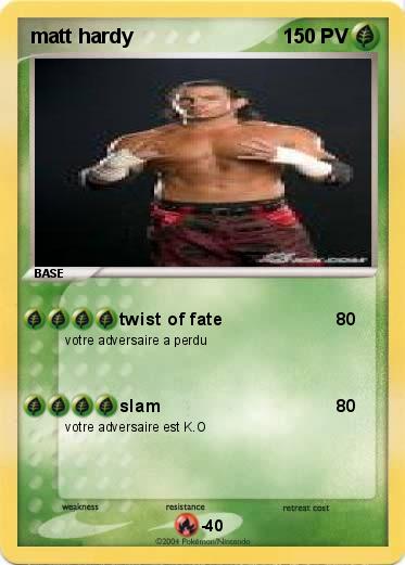 Pokemon matt hardy
