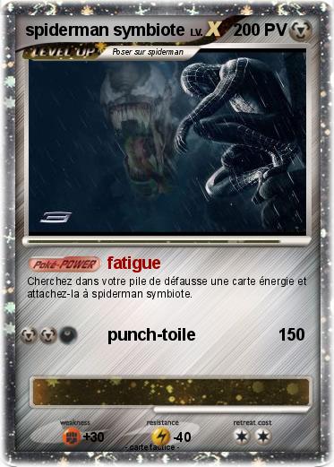 Pokemon spiderman symbiote