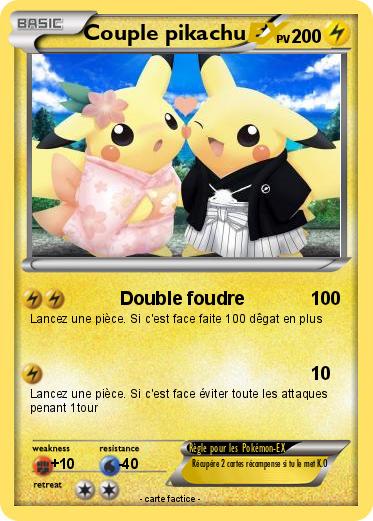 Pokemon Couple pikachu