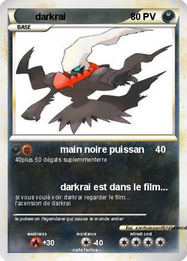 Pokemon darkrai