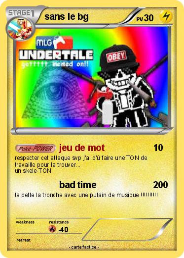 Pokemon sans le bg
