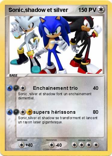Pokemon Sonic,shadow et silver