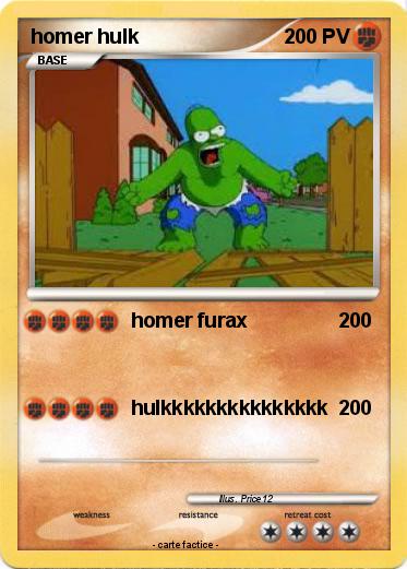 Pokemon homer hulk