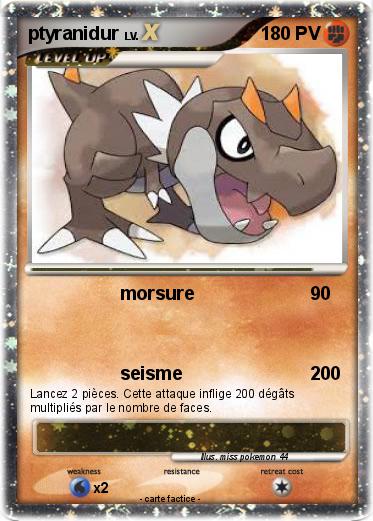 Pokemon ptyranidur
