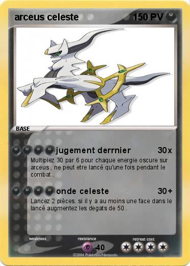 Pokemon arceus celeste
