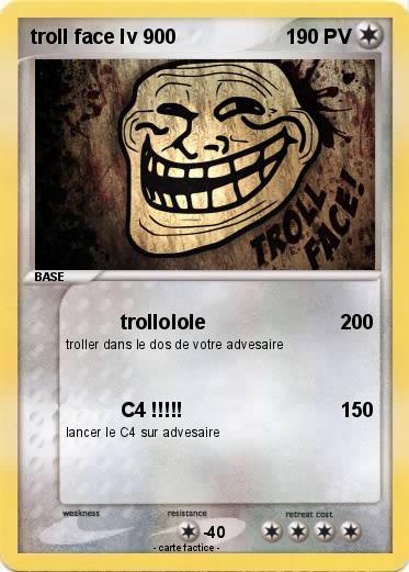Pokemon troll face lv 900