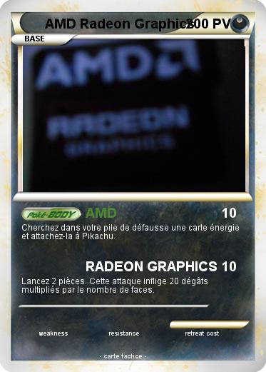 Pokemon AMD Radeon Graphics