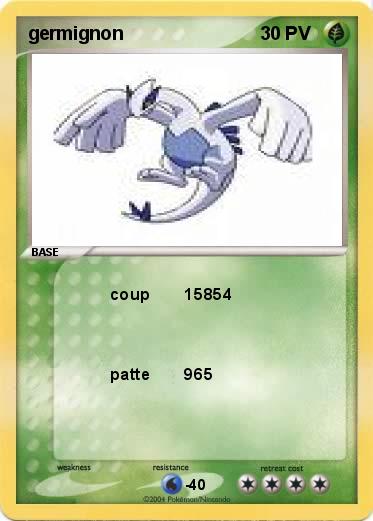 Pokemon germignon