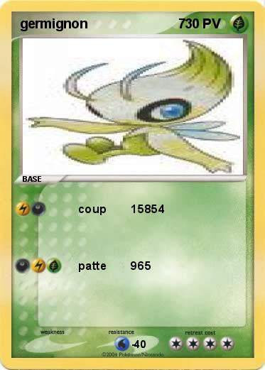 Pokemon germignon                         7