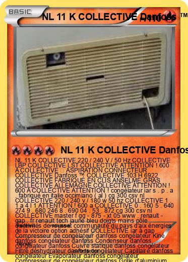 Pokemon NL 11 K COLLECTIVE Danfoss ™