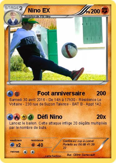 Pokemon Nino EX
