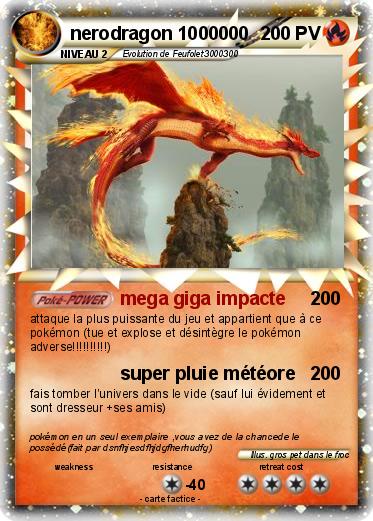 Pokemon nerodragon 1000000