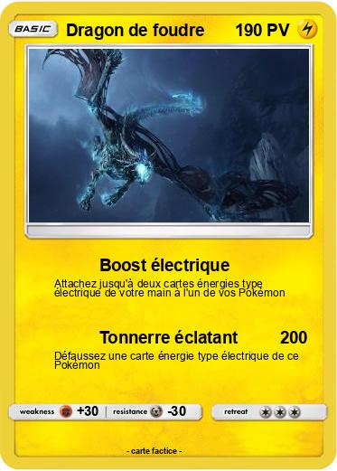 Pokemon Dragon de foudre