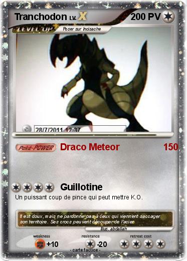 Pokemon Tranchodon