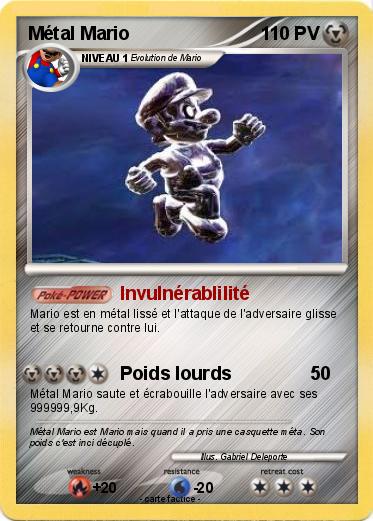 Pokemon Métal Mario