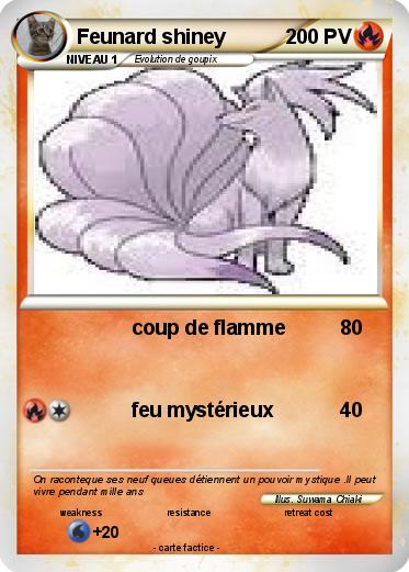 Pokemon Feunard shiney