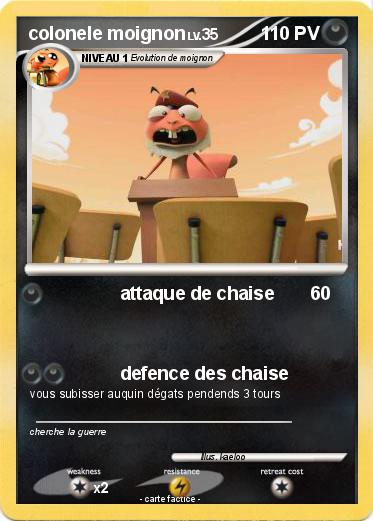 Pokemon colonele moignon
